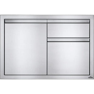 Napoleon BI-3624-1D2DR - 36" x 24" Single Door & Standard Drawer Combo.