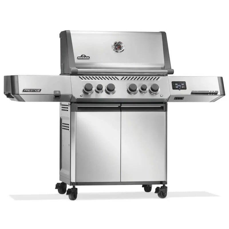Napoleon Prestige 500 Connected 4-Burner Gas Grill w/ Rotisserie, WiFi & Bluetooth.