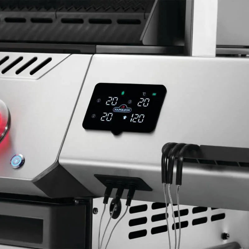 Napoleon Prestige 500 Connected 4-Burner Gas Grill w/ Rotisserie, WiFi & Bluetooth.