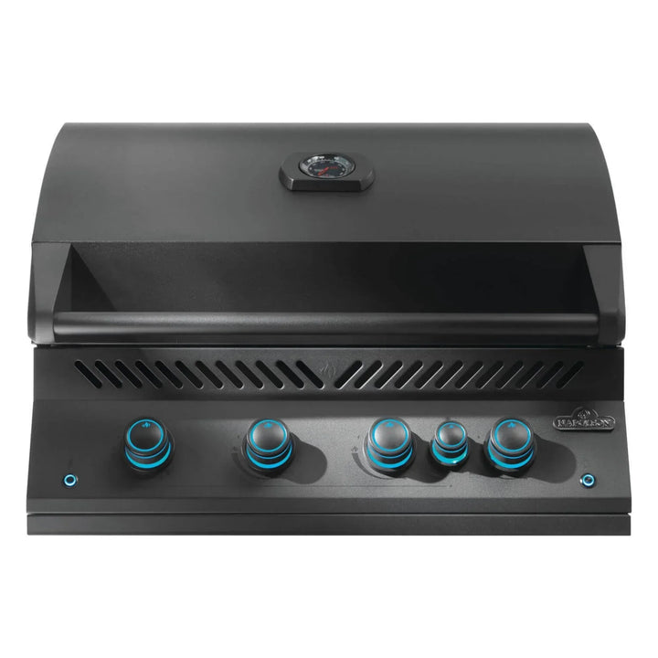 Napoleon Matte Black Built-in 700 Series 32-Inch RB Gas Grill w/ infrared Rear Burner.