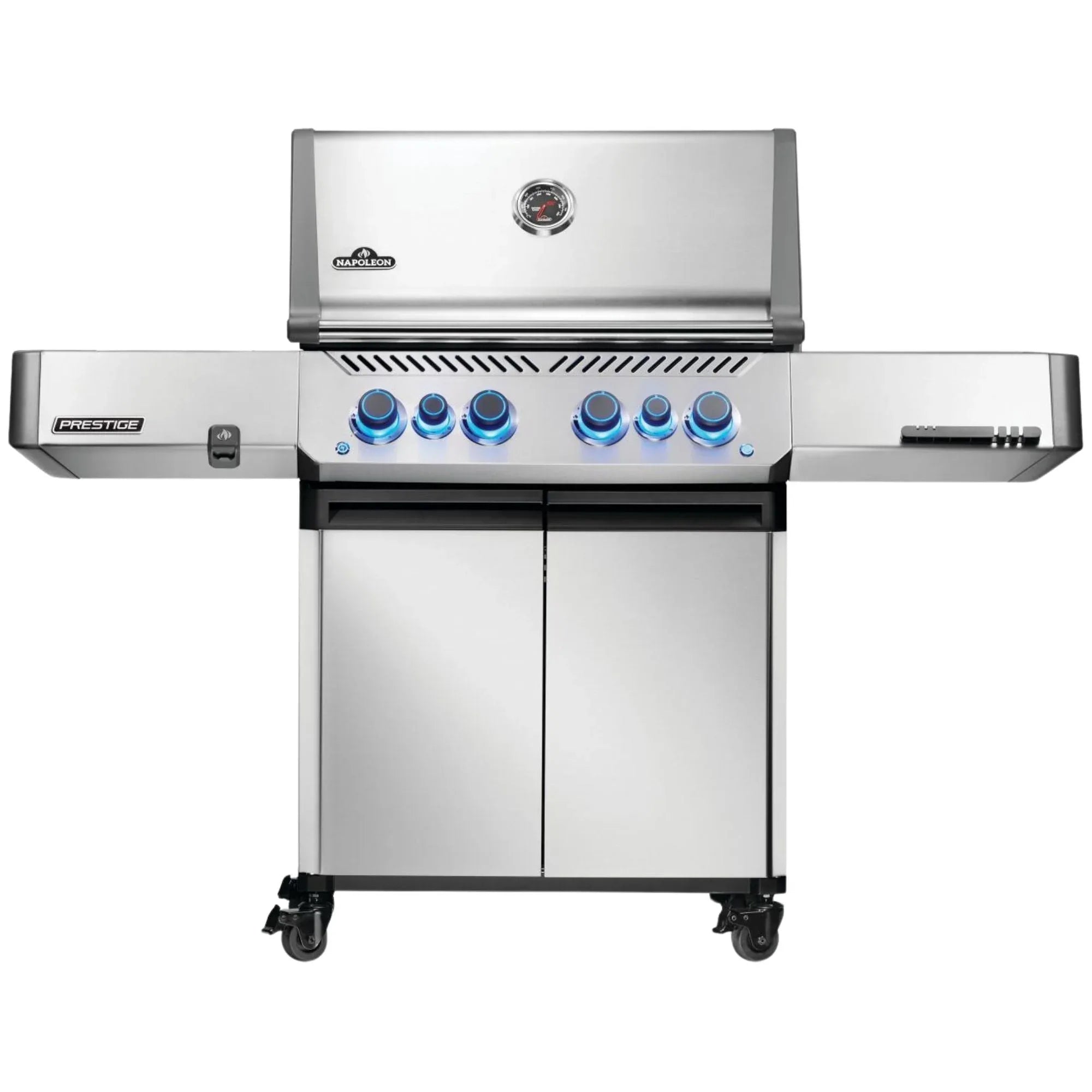 Napoleon New Prestige® 500 RSIB Freestanding Gas Grill w/ Infrared Side and Rear Burner.