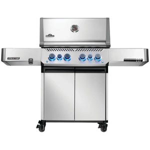 Napoleon New Prestige® 500 RSIB Freestanding Gas Grill w/ Infrared Side and Rear Burner.