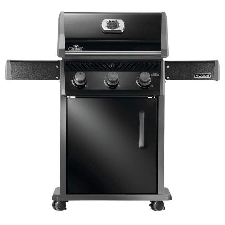 Napoleon Rogue 425 Freestanding Gas Grill w/ Stainless Steel Grids.