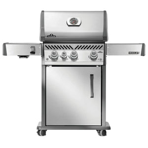 Napoleon Rogue® PRO 425 SIB Stainless Steel Freestanding Gas Grill w/ Infrared Side Burner.