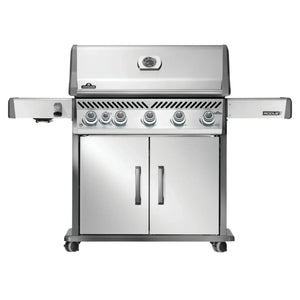 Napoleon Rogue PRO 625 SIB Freestanding Gas Grill w/ Infrared Side Burner.