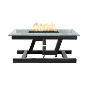 The Outdoor Plus Newton Powder Coated Fire Pit / Floating Appearance.