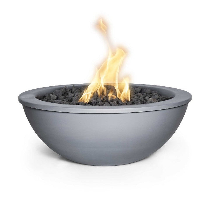 The Outdoor Plus Sedona Powdercoated Steel Fire Bowl.