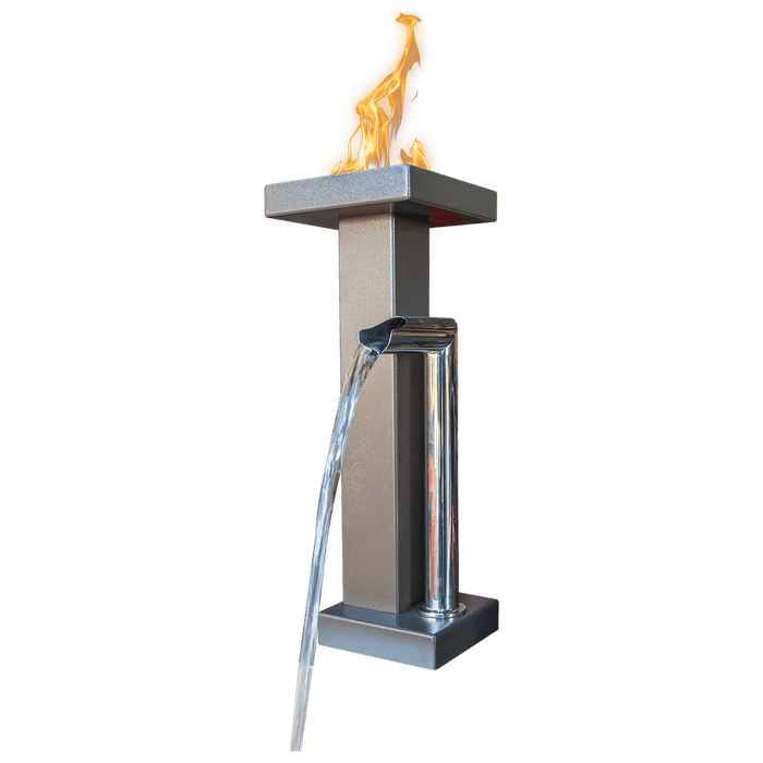 Designer Series Fire Feature 11 - Scupper High Quality Powder Coat Finish by The Outdoor Plus.