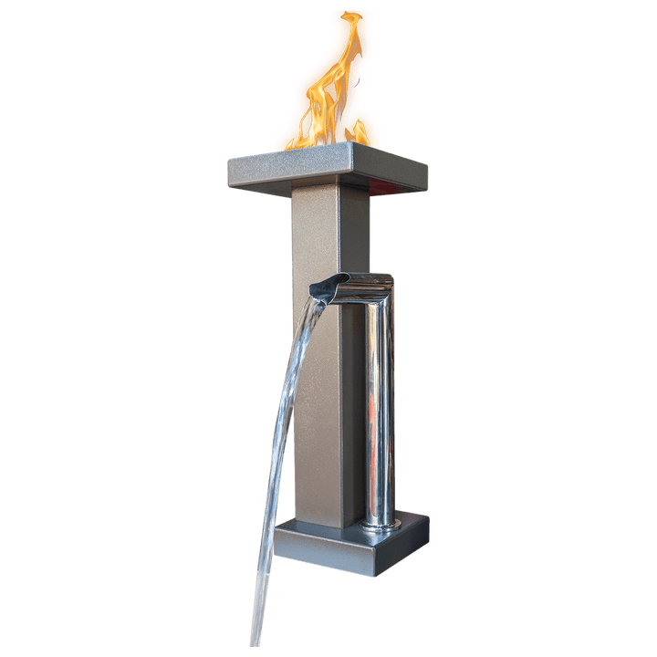 Designer Series Fire Feature 11 - Scupper High Quality Powder Coat Finish by The Outdoor Plus.