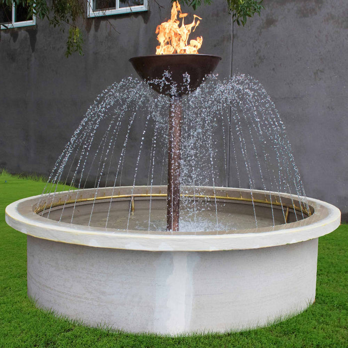 The Outdoor Plus Osiris Fire & Water Fountain.