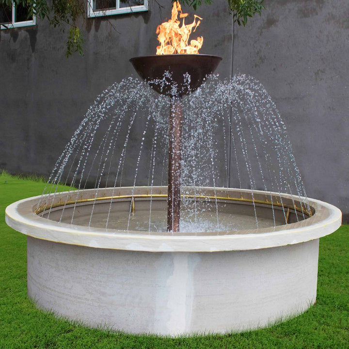 The Outdoor Plus Osiris Fire & Water Fountain.