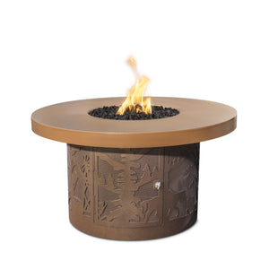 The Outdoor Plus Round Outback Fire Pit.