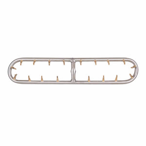 Stainless Steel Racetrack Bullet Burner by The Outdoor Plus.