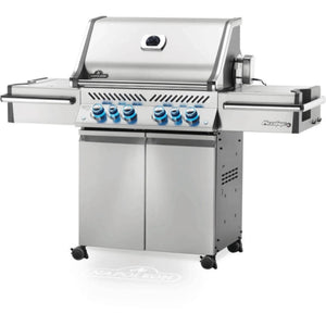Napoleon Prestige PRO™ 500 RSIB Freestanding Gas Grill with Infrared side and Rear Burners.