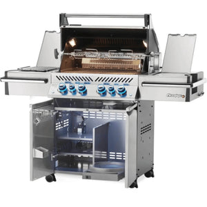 Napoleon Prestige PRO™ 500 RSIB Freestanding Gas Grill with Infrared side and Rear Burners.