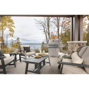 Napoleon Prestige PRO™ 500 RSIB Freestanding Gas Grill with Infrared side and Rear Burners.