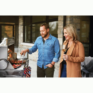 Napoleon Prestige PRO™ 500 RSIB Freestanding Gas Grill with Infrared side and Rear Burners.