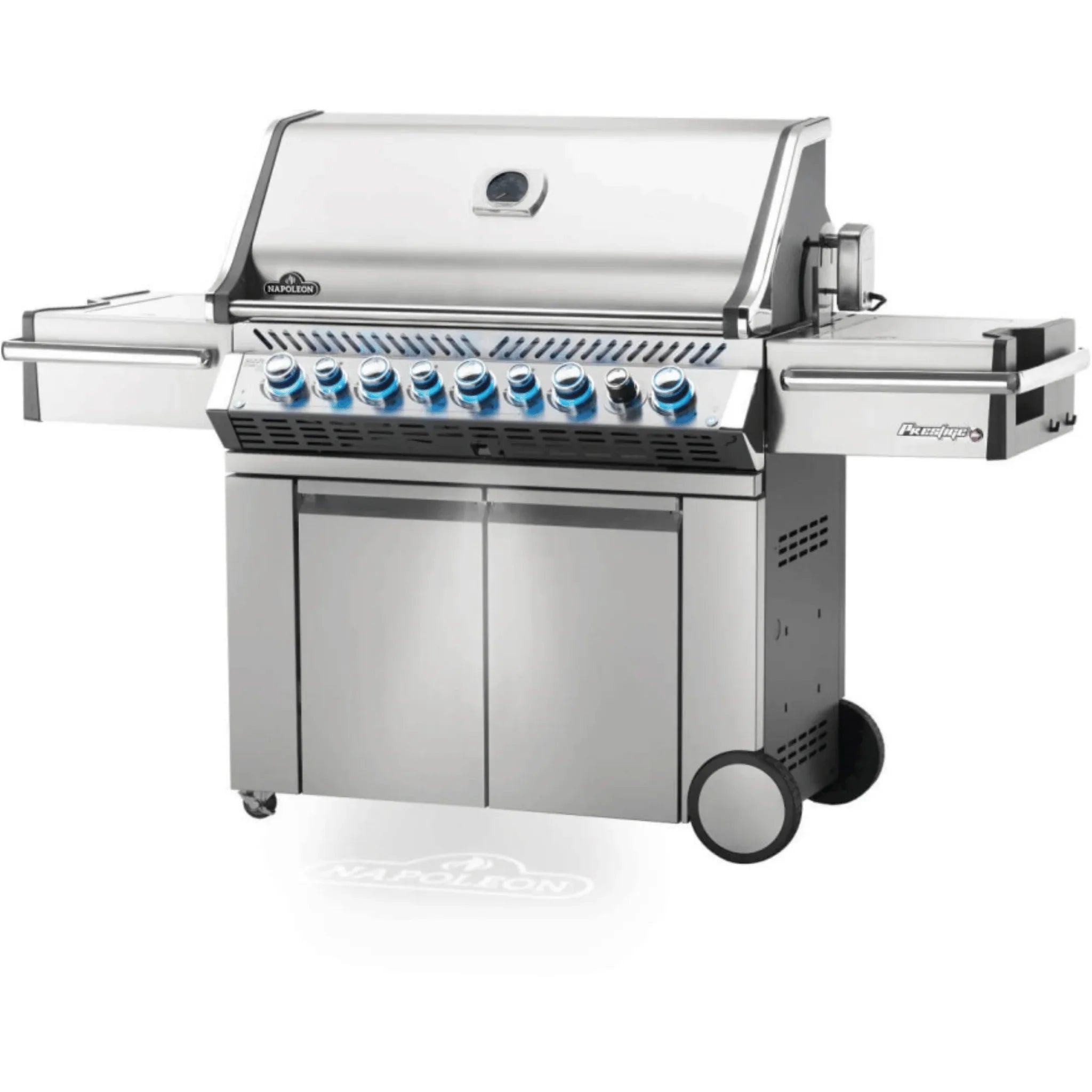 Napoleon Prestige PRO™ 665 RSIB Freestanding Gas Grill with Infrared side and Rear Burner.