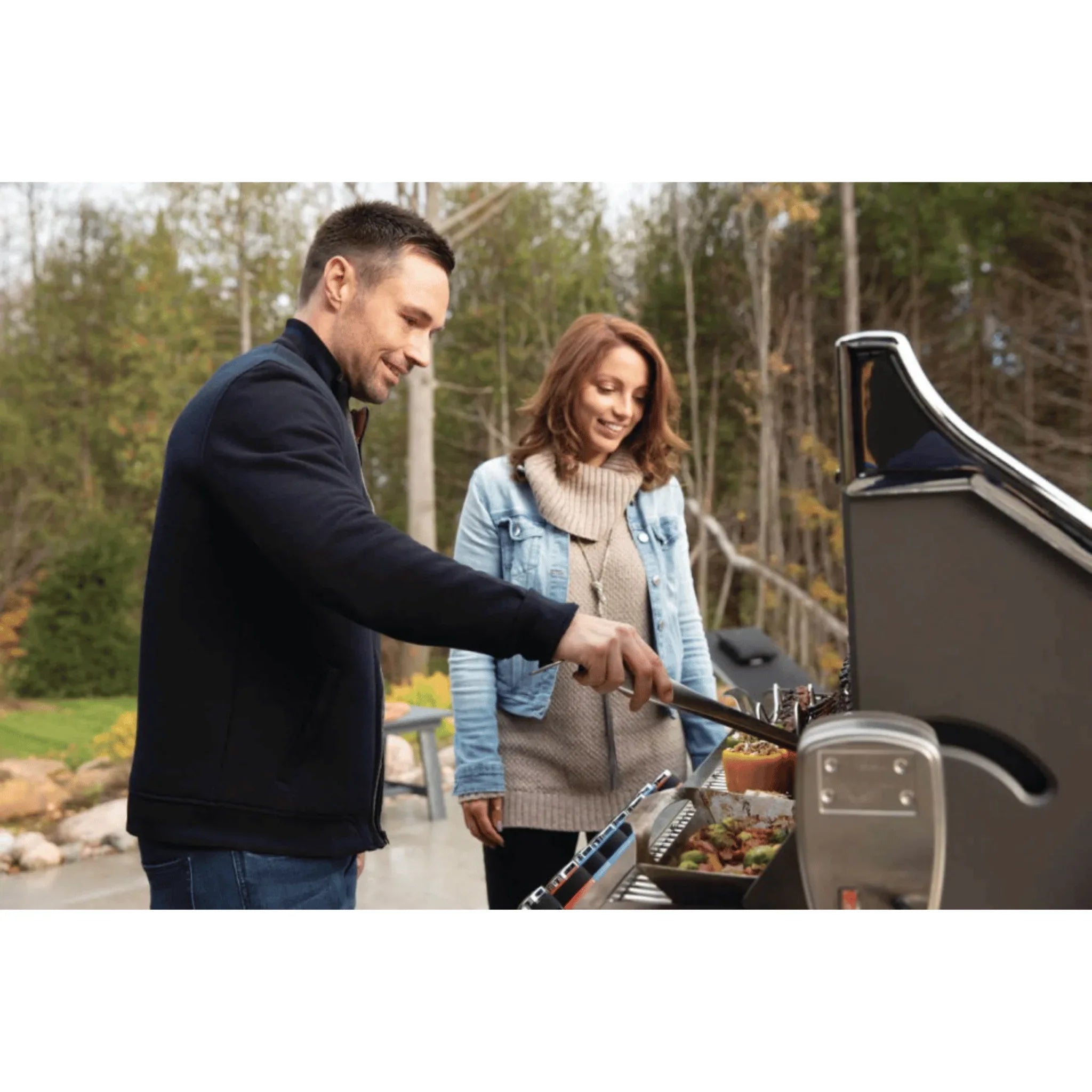 Napoleon Prestige PRO™ 665 RSIB Freestanding Gas Grill with Infrared side and Rear Burner.