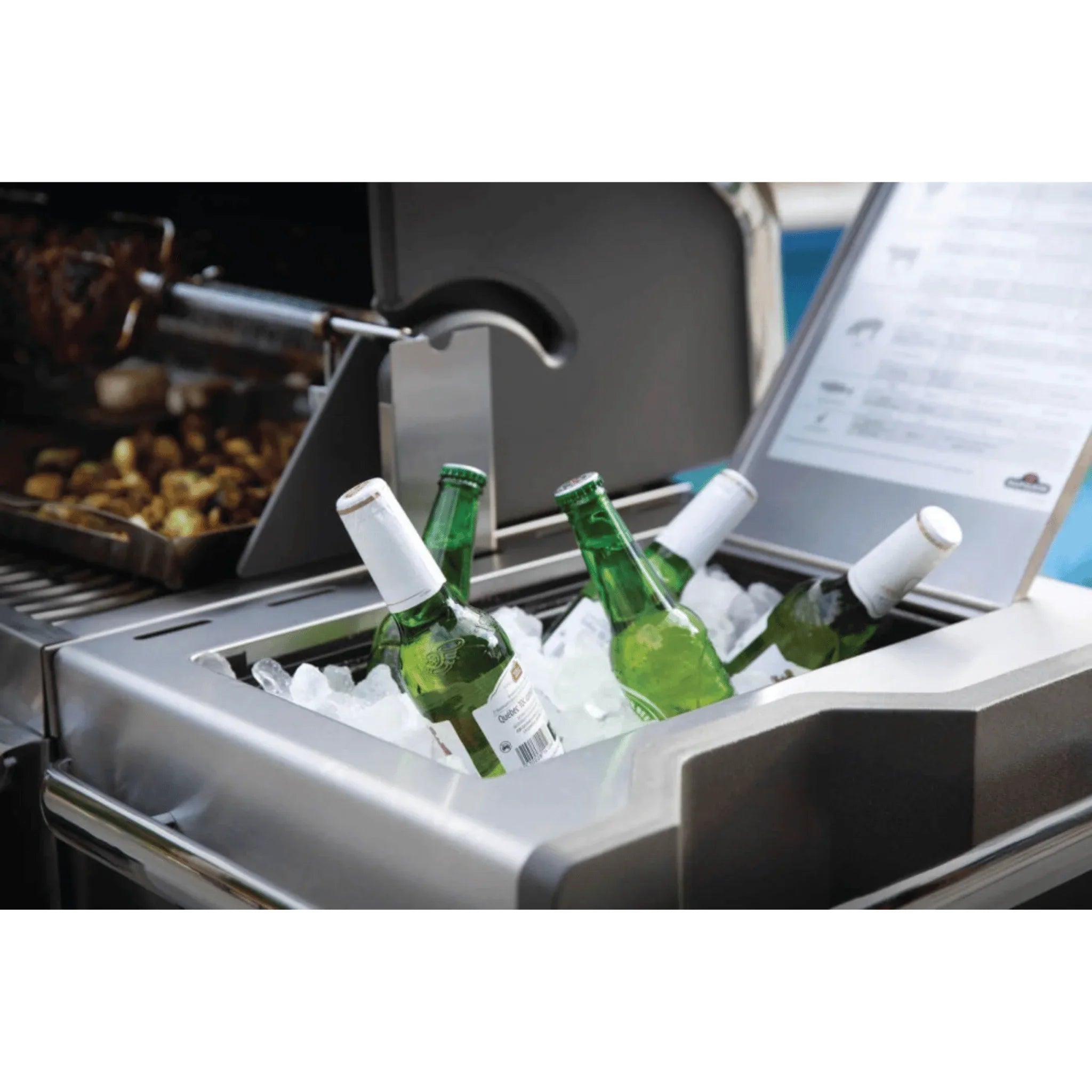 Napoleon Prestige PRO™ 665 RSIB Freestanding Gas Grill with Infrared side and Rear Burner.
