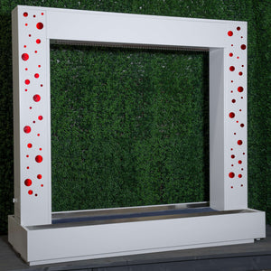 Paradise Fall - Metal Powder Coat - With Copper Rainfall Scupper by The Outdoor Plus.
