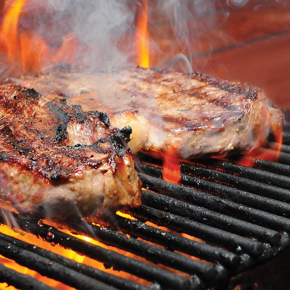 Primo All-In-One Oval Large 300 Charcoal Ceramic Kamado Grill With Cradle, Side Shelves, And Stainless Steel Grates PGCLGC.