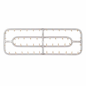 Stainless Steel Double Rectangle Bullet Burner by The Outdoor Plus.