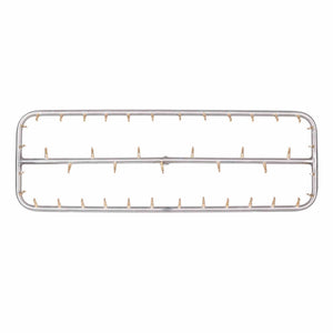 Stainless Steel Rectangle Bullet Burner by The Outdoor Plus.