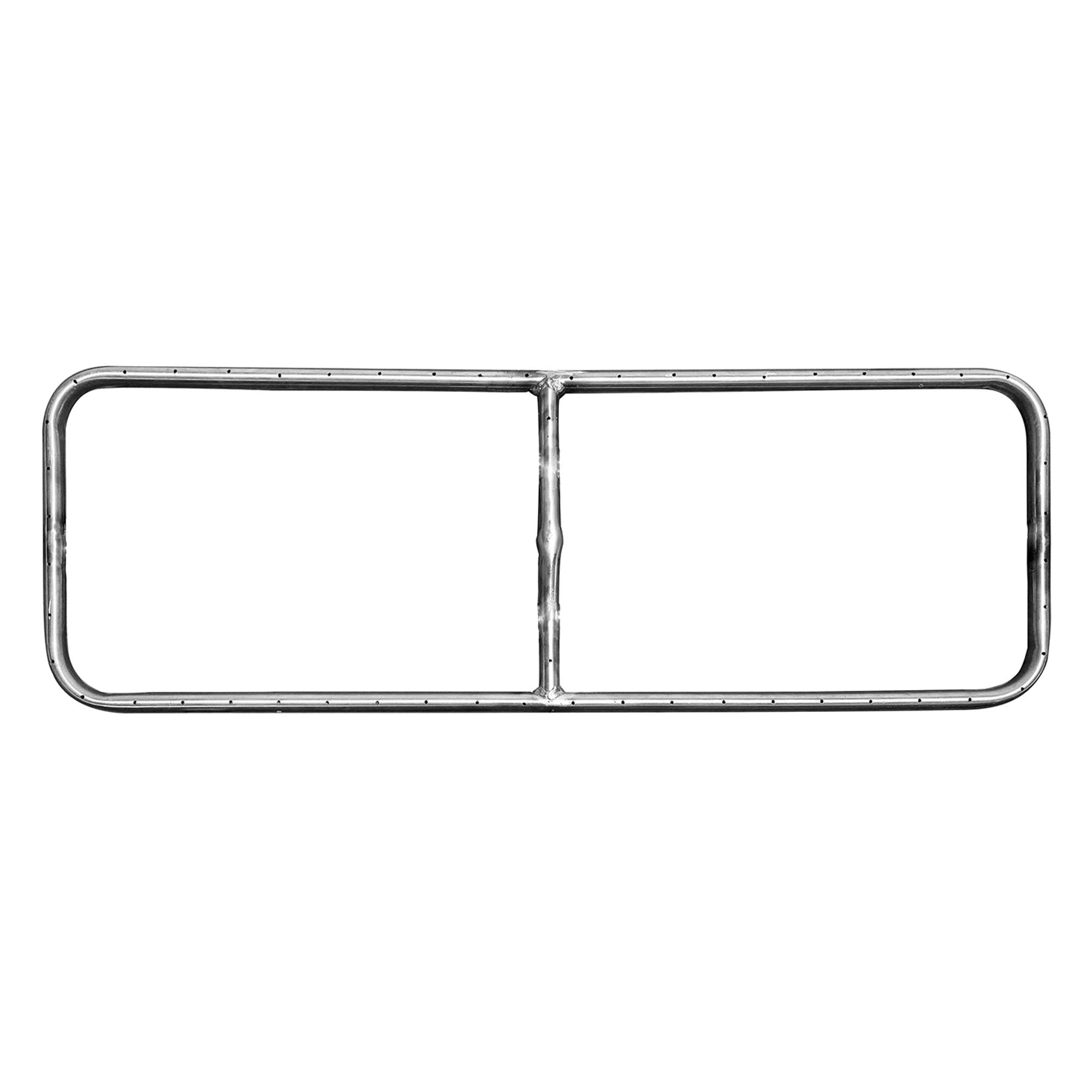 Rectangle Stainless Steel Burner by The Outdoor Plus.