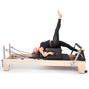 Elina Pilates Elite Reformer Machine Bundle Black Edition.