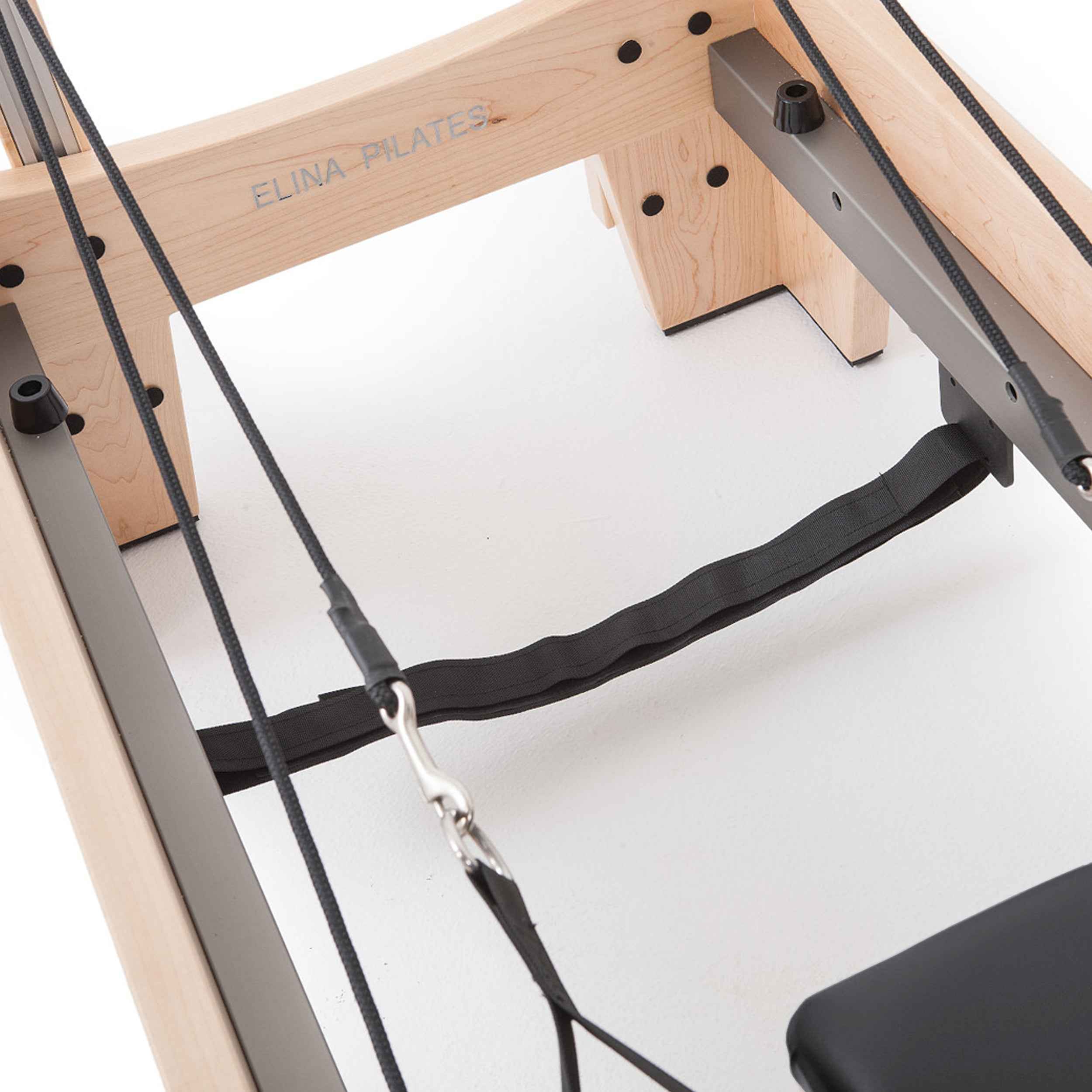 Elina Pilates Elite Reformer Machine Bundle Black Edition.
