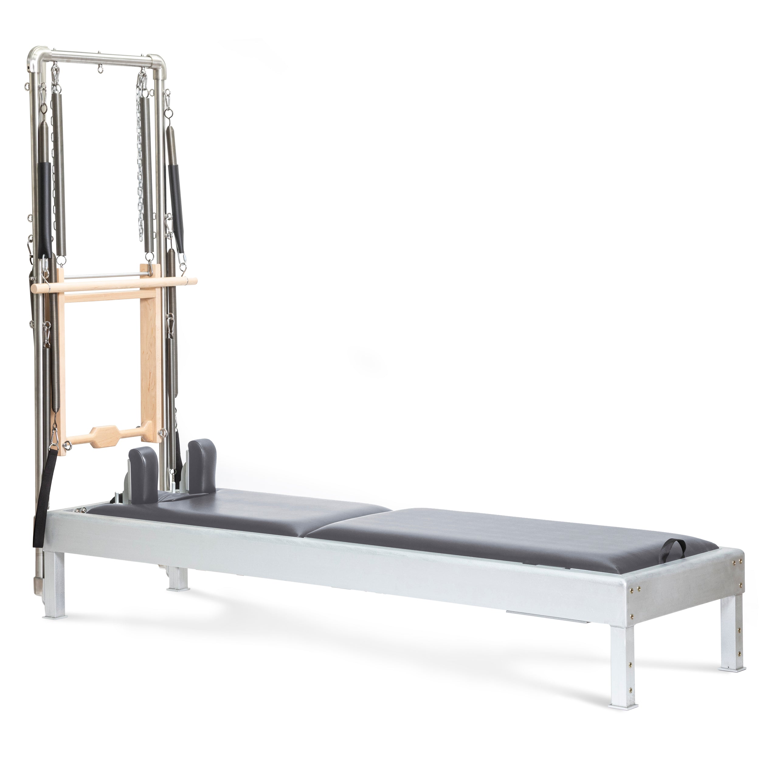 Elina Pilates® Classic Aluminum Reformer with Tower.