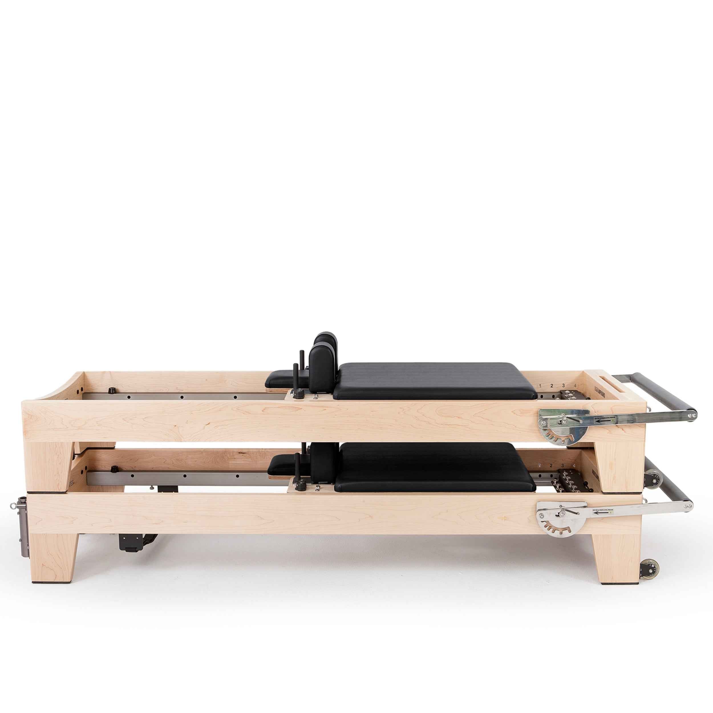 Elina Pilates®  ELITE Wood Reformer with Tower.