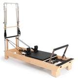 Elina Pilates® Pilates Wood Reformer with tower.