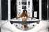 Maya Bath White Platinum Superior Steam Shower (101)