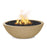 60" Sedona Concrete Narrow Ledge Fire Pit- OPT-SED60