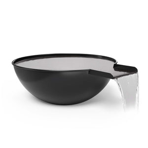 The Outdoor Plus Sedona Powder coated Steel Water Bowl.