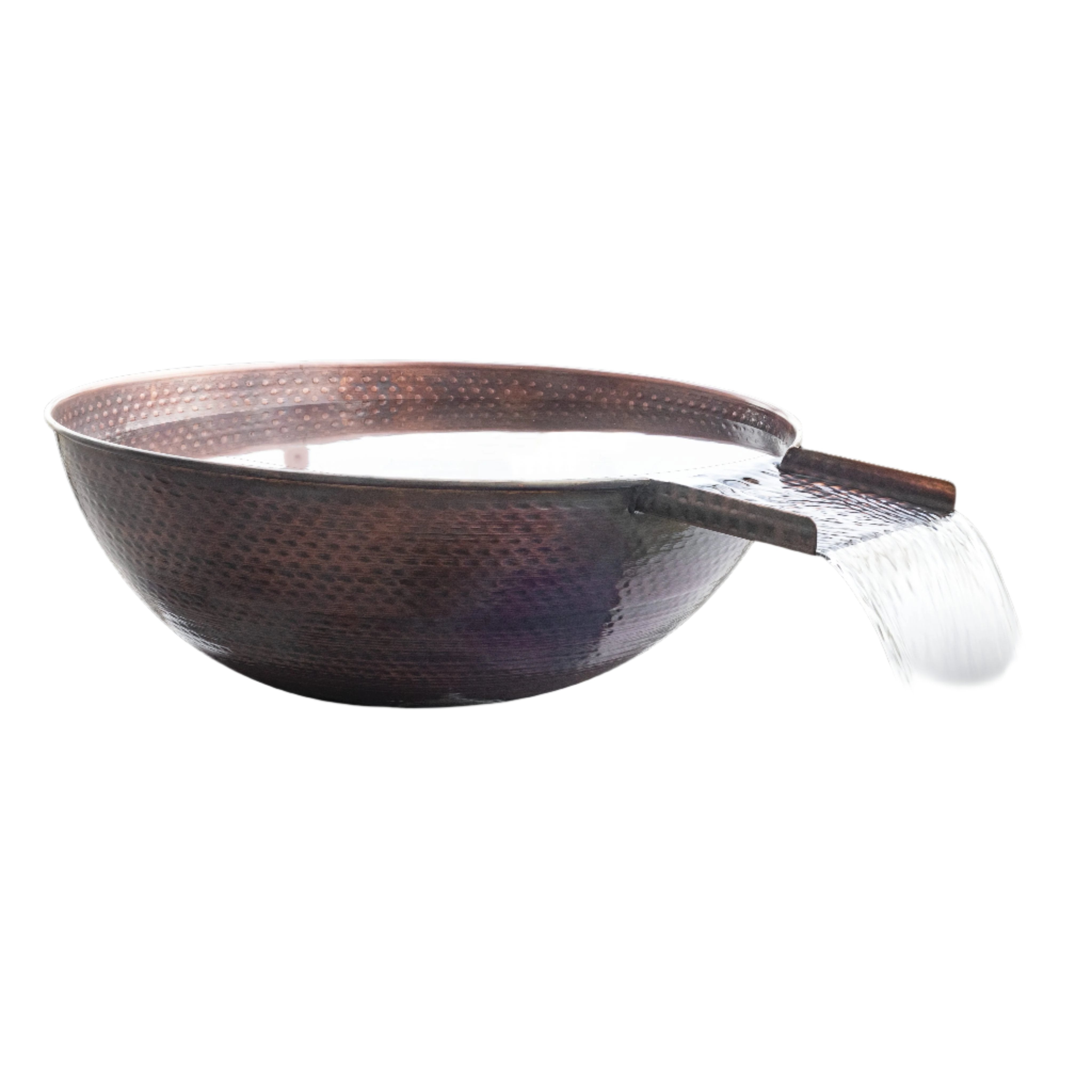 The Outdoor Plus Sedona Copper Water Bowl.