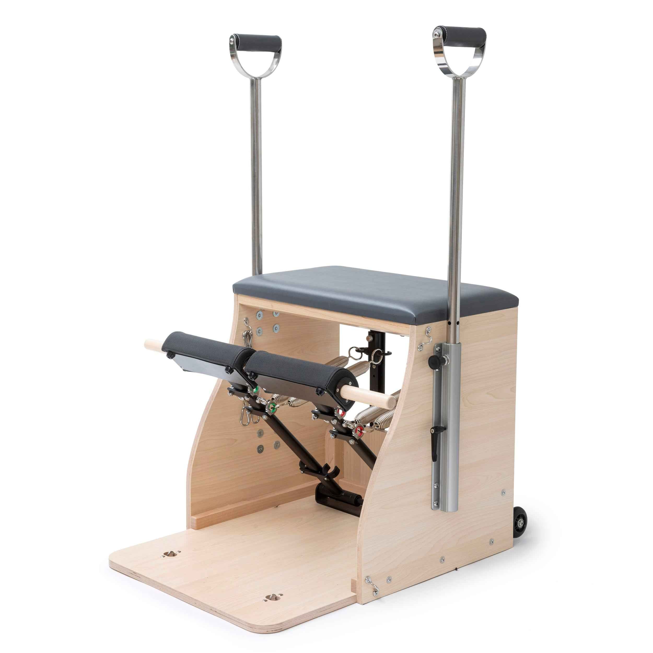 Elina Pilates® Wood Pilates Chair ELITE (Combo Chair) with handles.