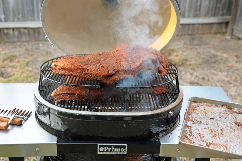 Primo Oval XL 400 Ceramic Kamado Grill PGCXLH.