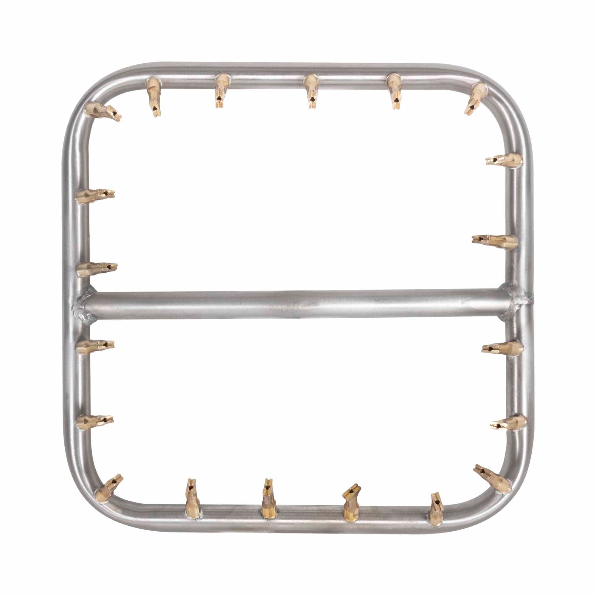 Square Stainless Bullet Burner by The Outdoor Plus.
