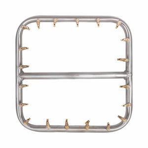 Square Stainless Bullet Burner by The Outdoor Plus.