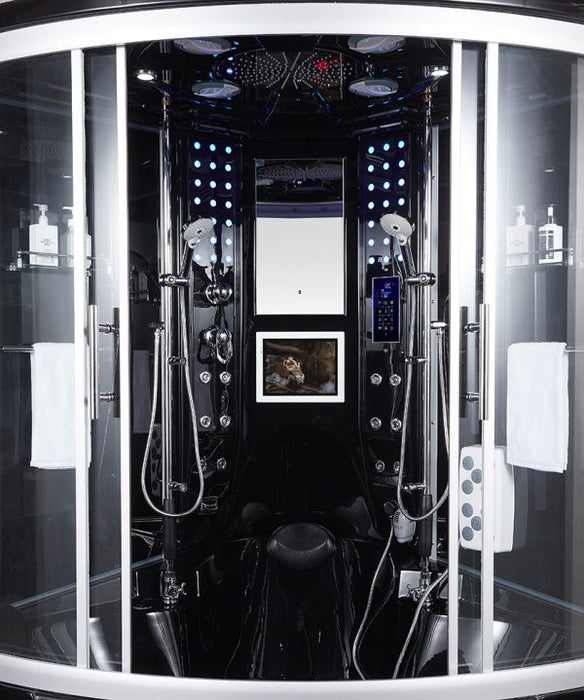 Maya Bath Black Platinum Superior Steam Shower (102)