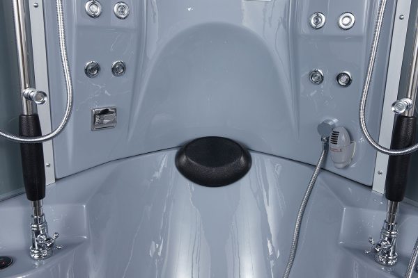 Maya Bath Grey Platinum Superior Steam Shower (103)