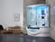 Maya Bath White Platinum Superior Steam Shower (101)