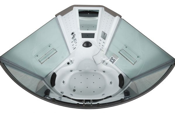 Maya Bath White Platinum Superior Steam Shower (101)