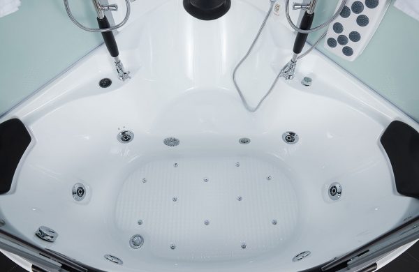 Maya Bath White Platinum Superior Steam Shower (101)