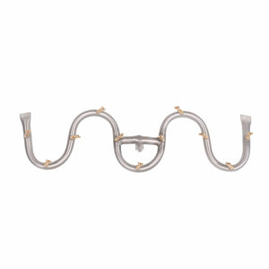Stainless Steel Switchback Bullet Burner by The Outdoor Plus.