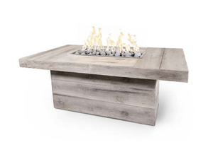 The Outdoor Plus Grove Wood Grain Fire Pit.