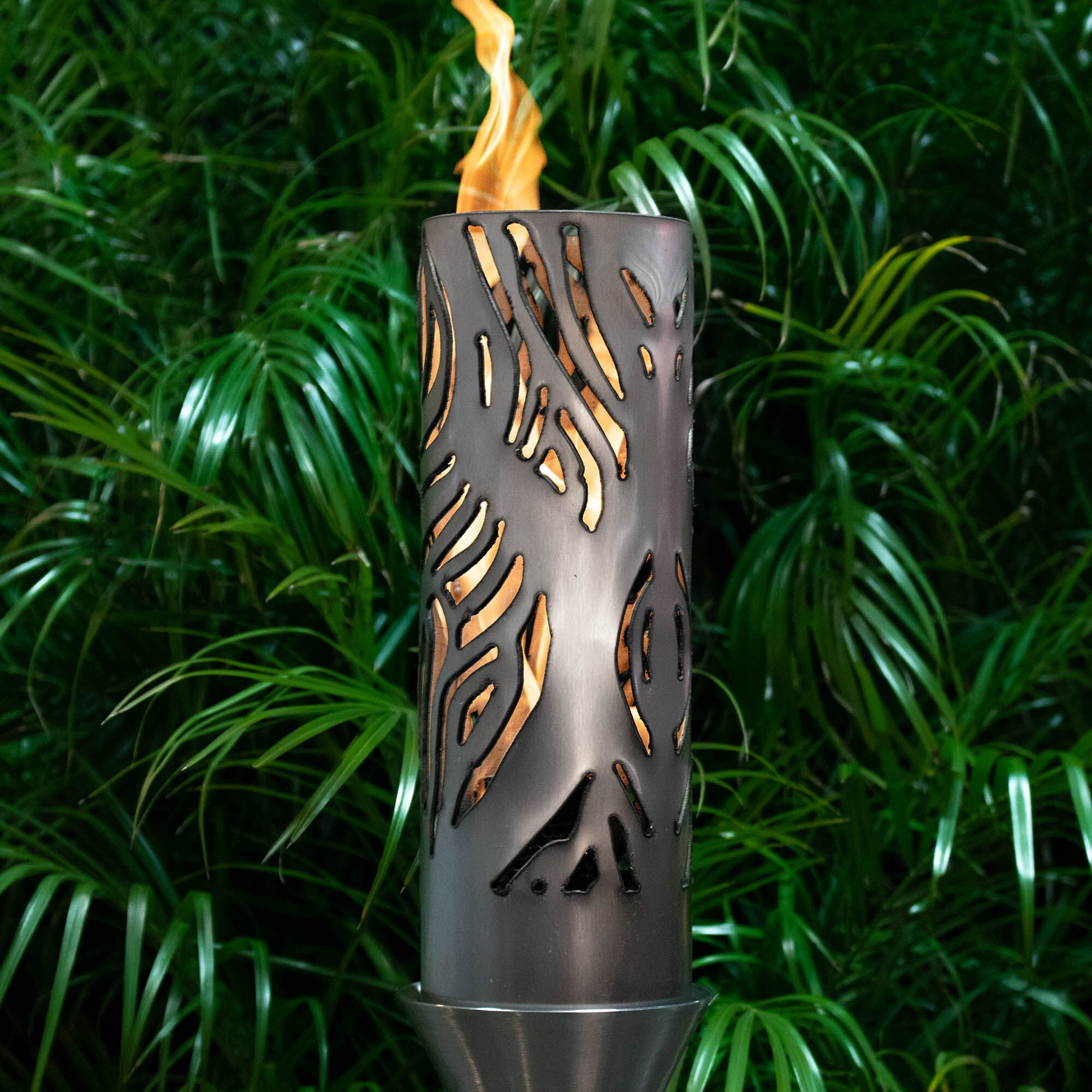 The Outdoor Plus Hawi Fire Torch / Stainless Steel.